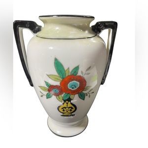 Vintage Morimura Noritake Small Bohemian Floral Vase 5”